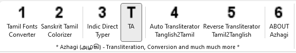 Azhagi's Addins for MS Word - DT module